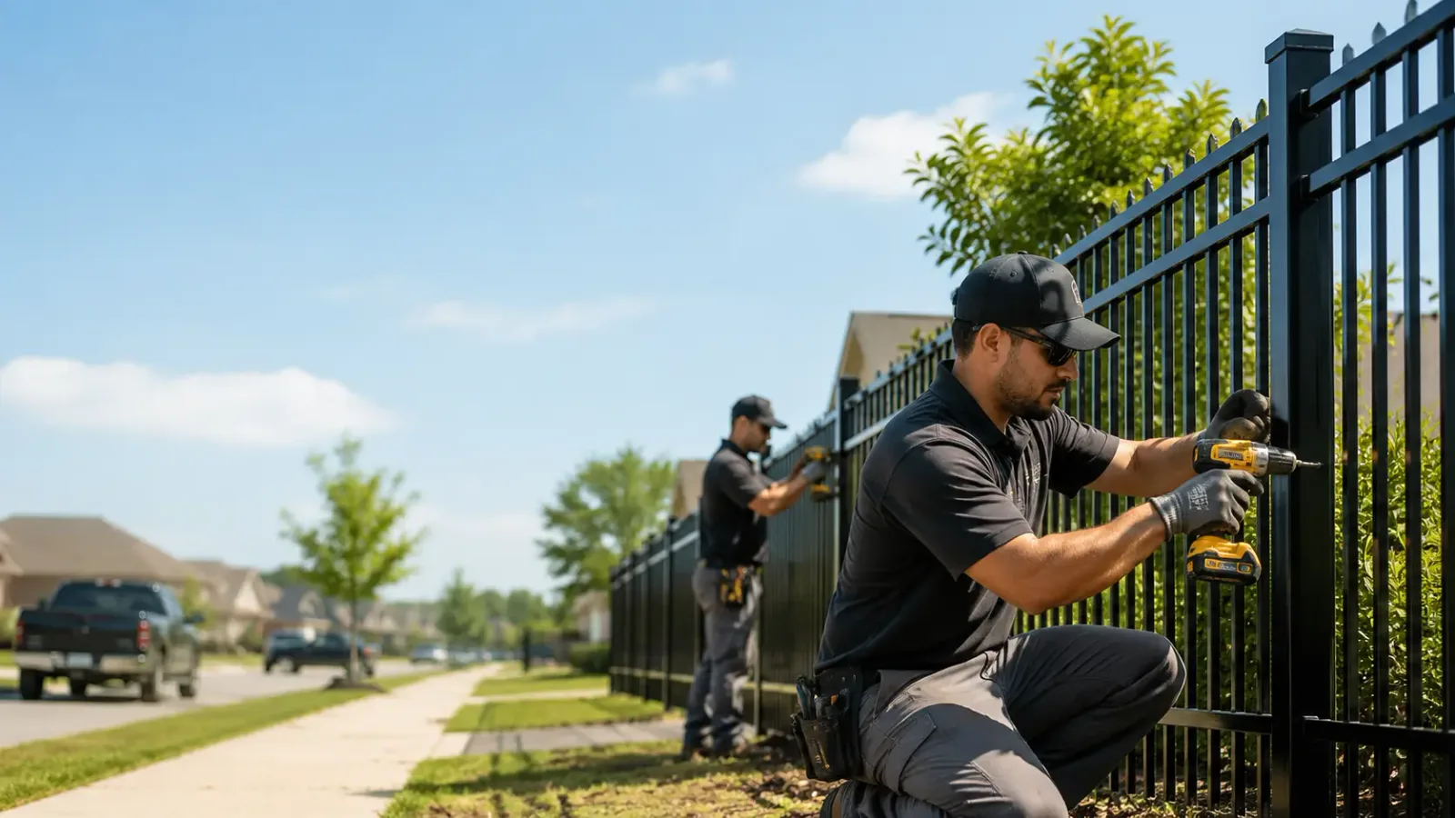 Metal Fence Installation in Gregory, TX